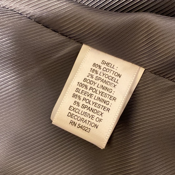 Black velvet Banana Republic blazer size 0 - Picture 7 of 9